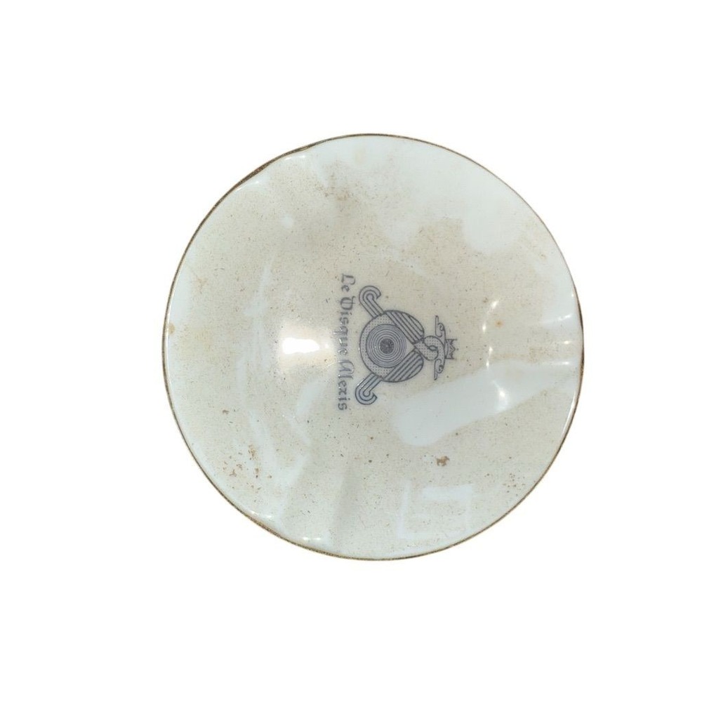 Royal Worcester Vintage Decorative Plate Le Visque Alexis Emblem
